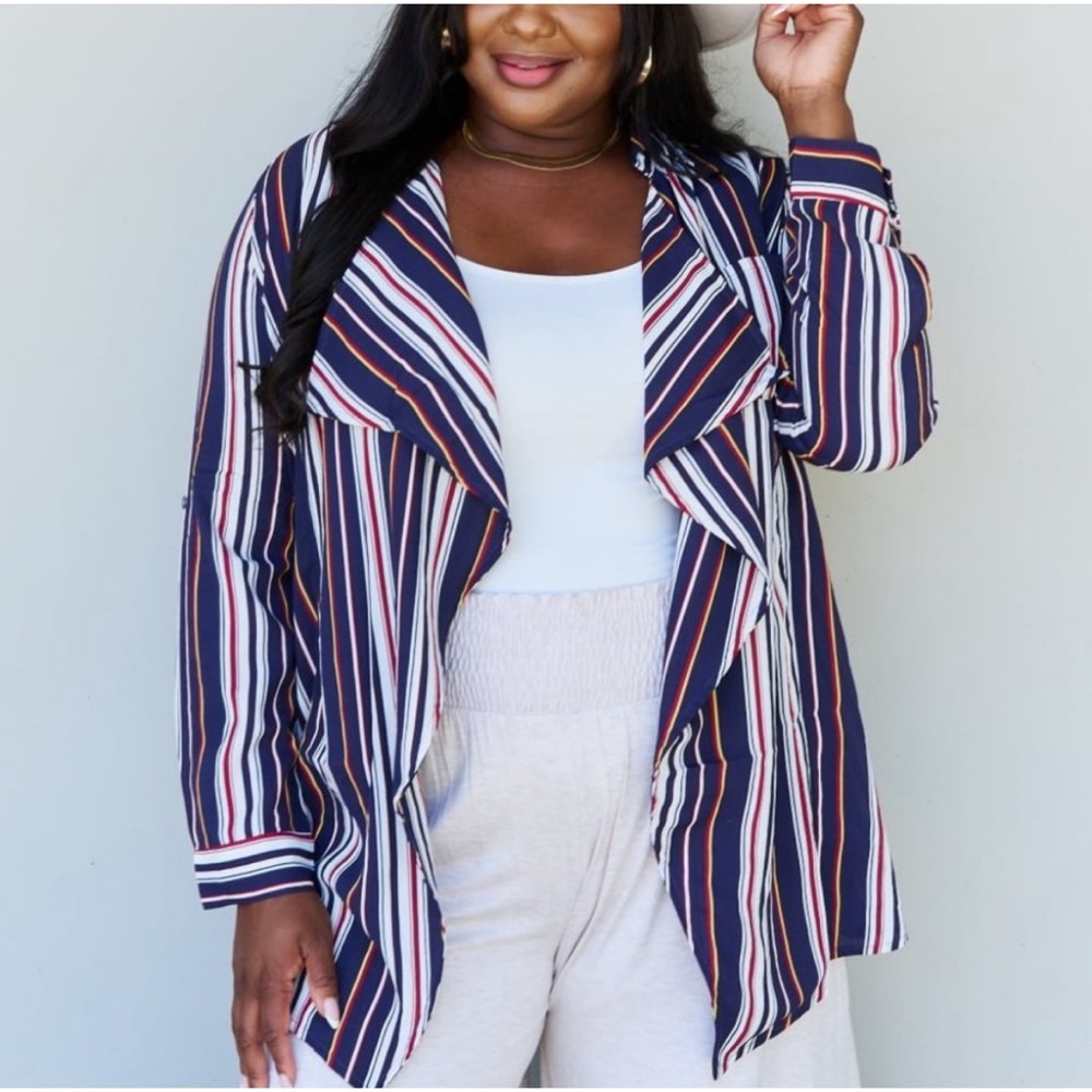Oddy Striped shawl